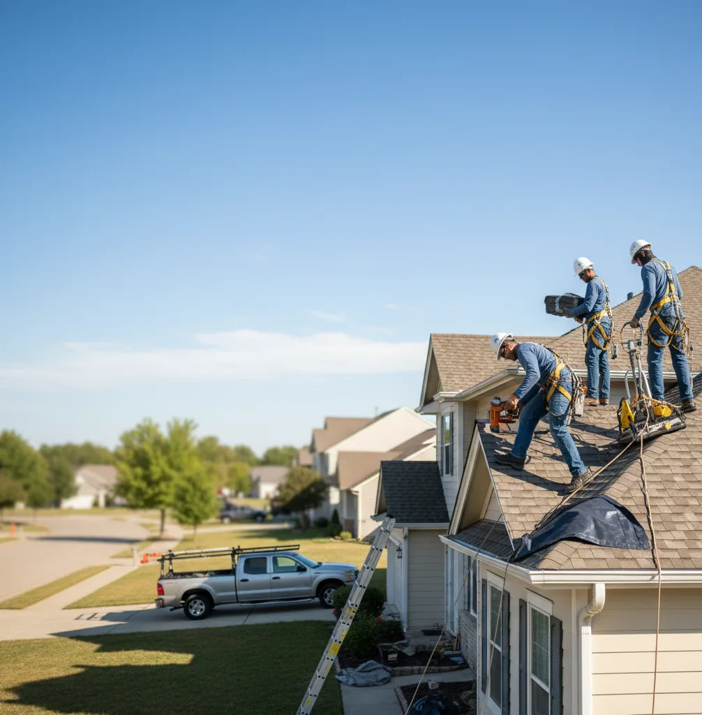 Roof Repair in Lansford